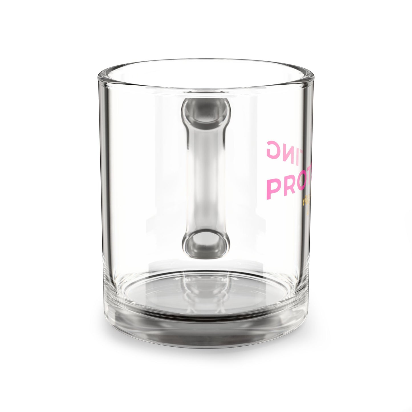 Protecting My Peace Glass Mug