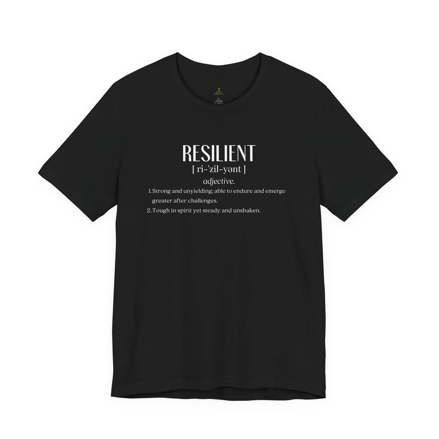 Resilient Definition Tee | The Definitive Collection | The Spoken Piece