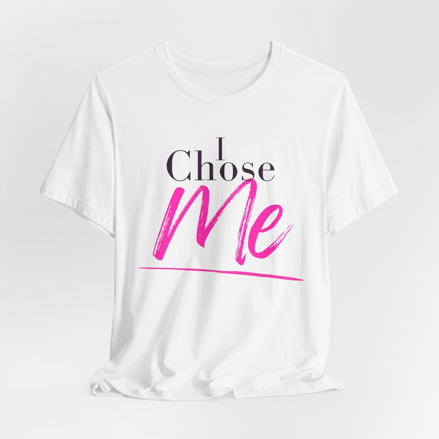 I Chose Me Graphic Tee | Affirmation T-Shirt for Black Women | The Spoken Piece